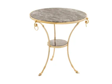 LUXURY FOUNDRY MYTHO 621 - Round marble top coffee table by Il Bronzetto - view 2